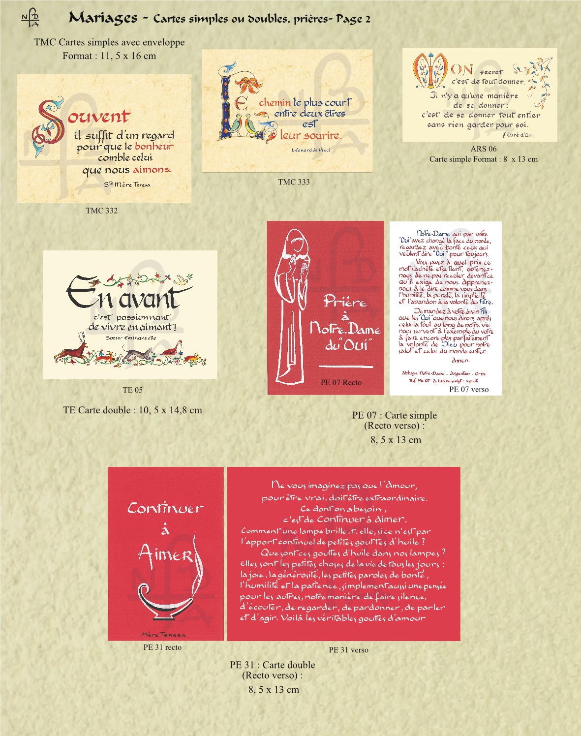 Abbaye Argentan Images mariages page 2